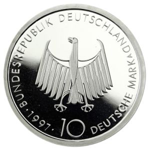 10 Német Márka ezüstérme 1997-ig