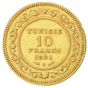 10 Tunéziai Frank