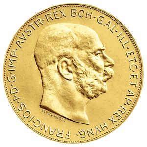 100 Korona aranyérme - Ferenc József