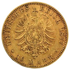 10 Márka aranyérme - Német Császárság