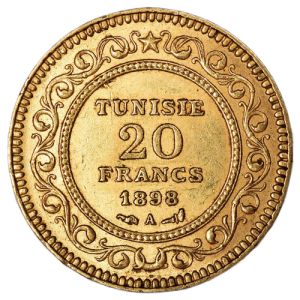 20 Tunéziai Frank