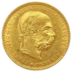 20 Korona aranyérme - Ferenc József