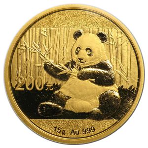 15 g Panda aranyérme