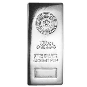 100 uncia ezüsttömb - egyéb gyártó