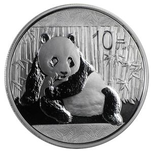 1 uncia Panda ezüstérme
