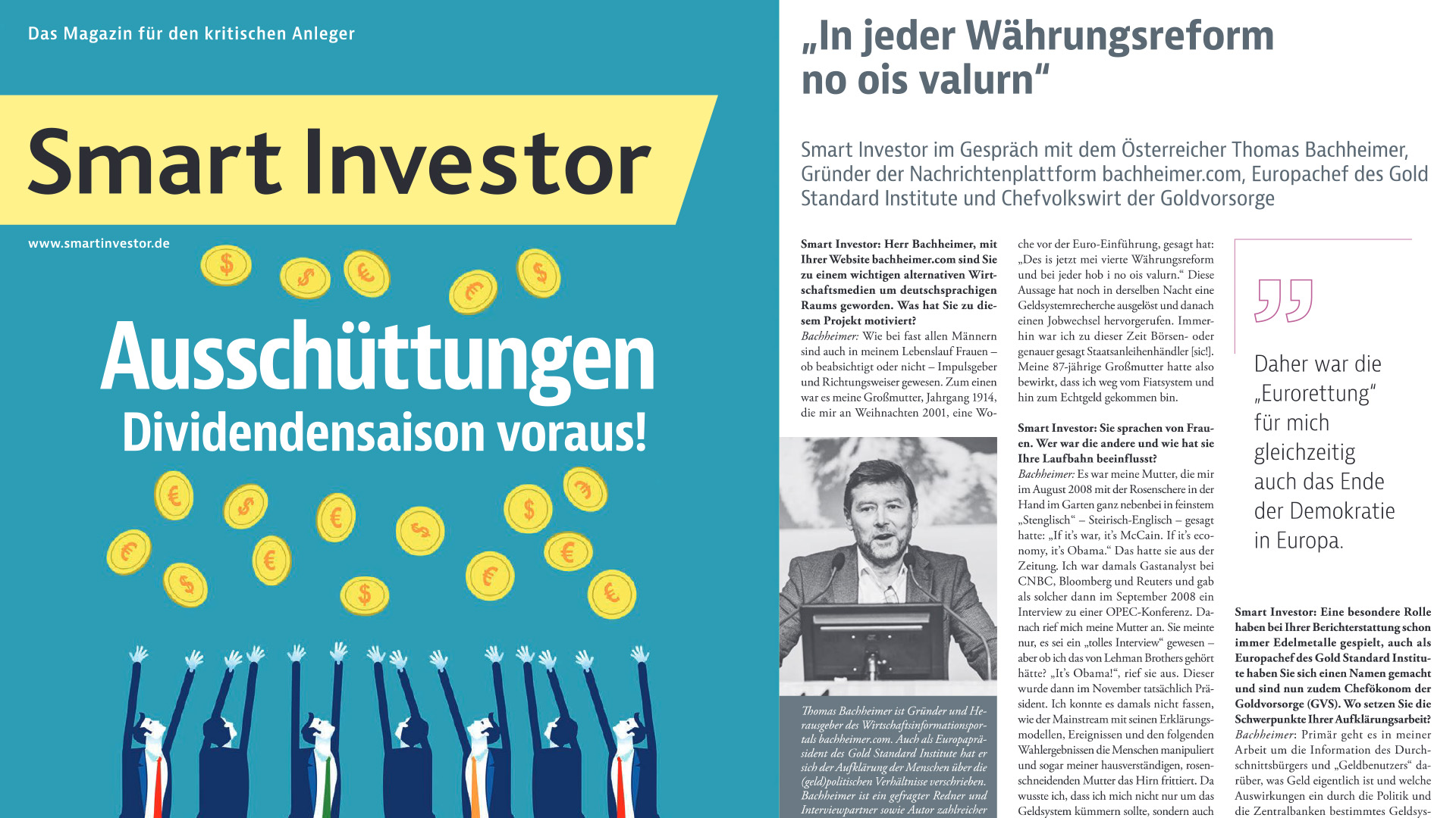 Smart Investor Interview GVS Bachheimer